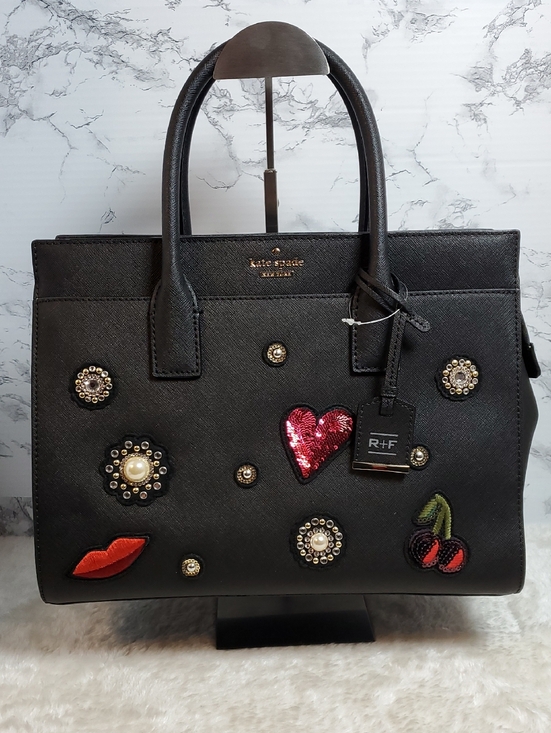 kate spade Handbags - kate spade x Rodan+Fields Cameron Applique Saffiano Leather Satchel NWT